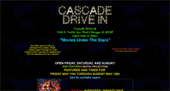 Desktop Screenshot of cascadedrivein.com